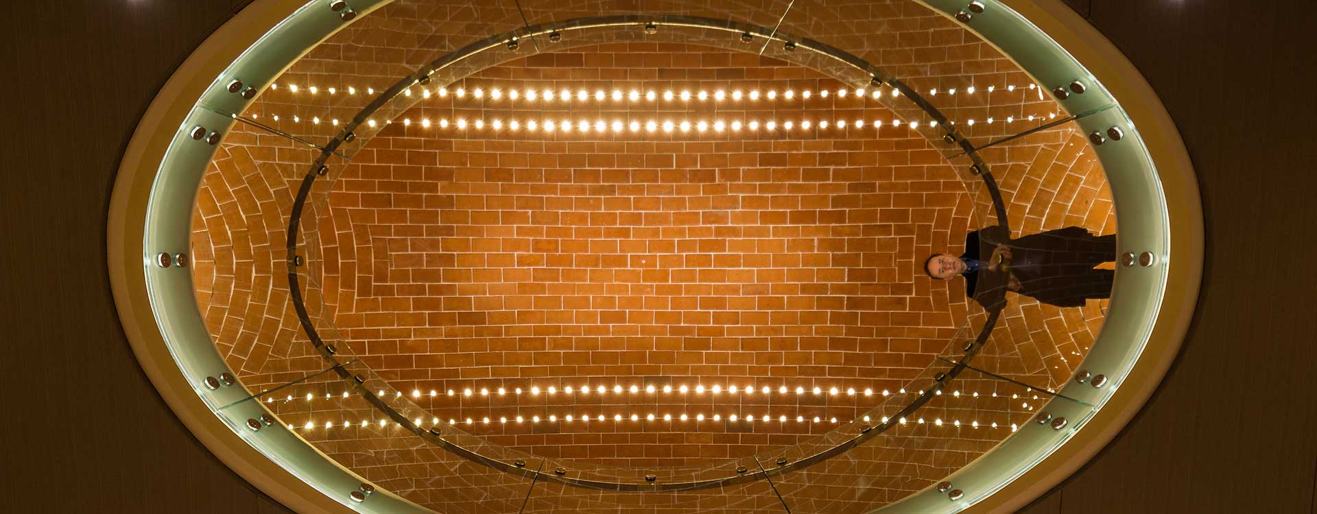 fibre optic lighting in the berry bros. & rudd wine merchants