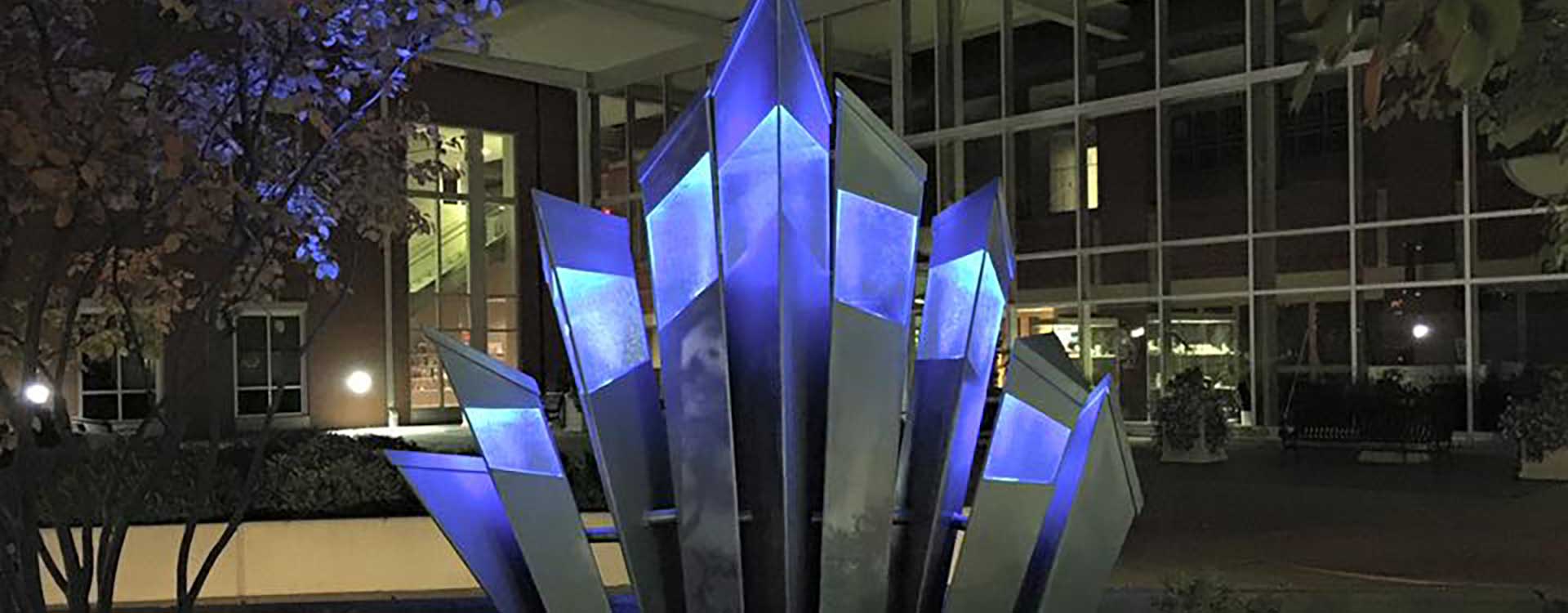 fibre optic lighting in the city of lee's