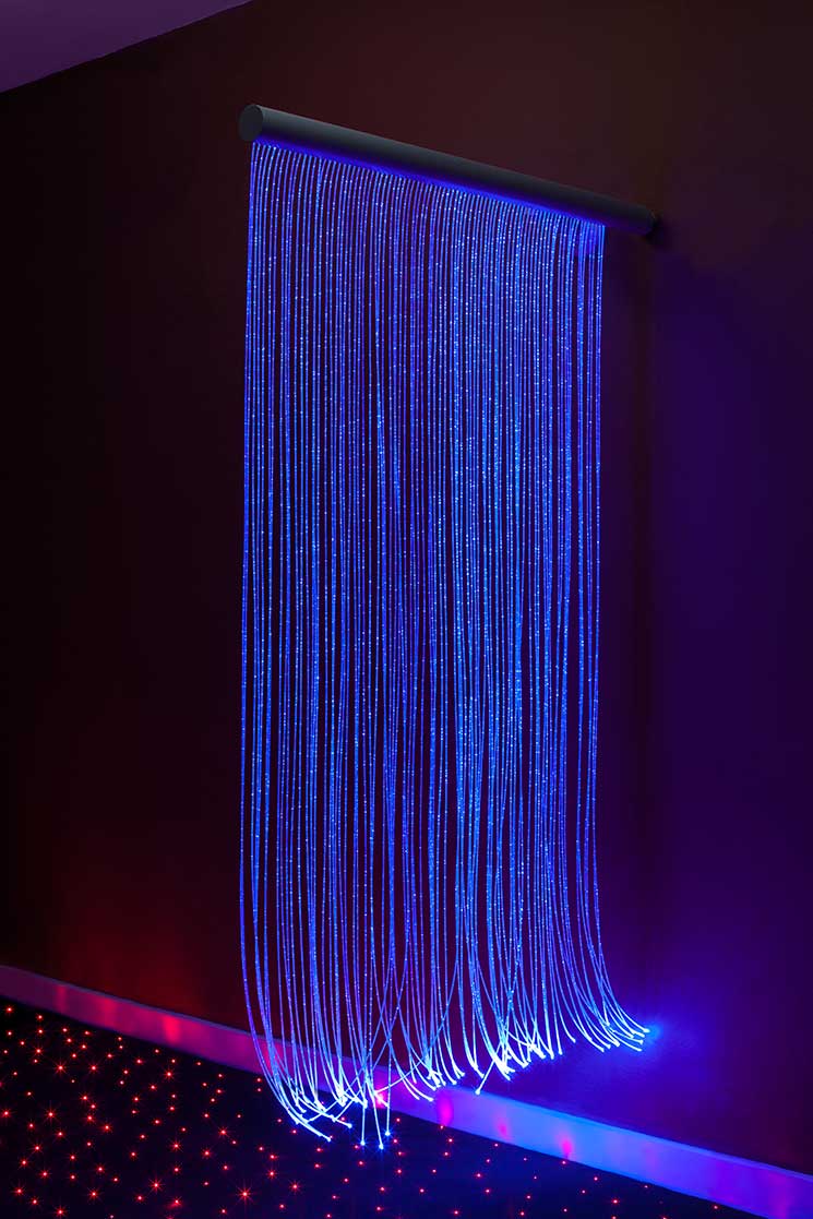 fibre optic sensory wall cascade image 2