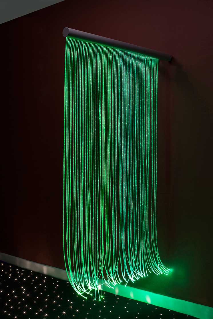 fibre optic sensory wall cascade image 4
