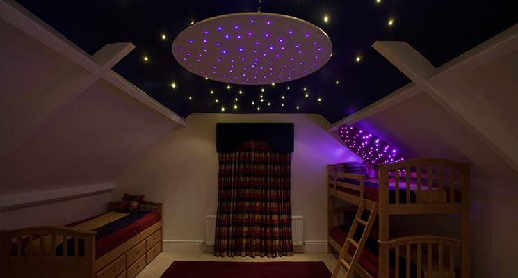 fibre optic star ceiling ring image 1
